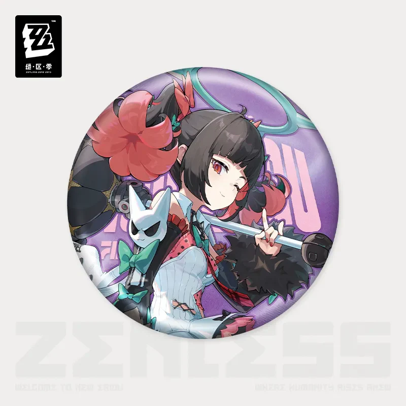 Zenless Zone Zero Artwork Series Angels of Delusion Tinplate Badge - Image 6