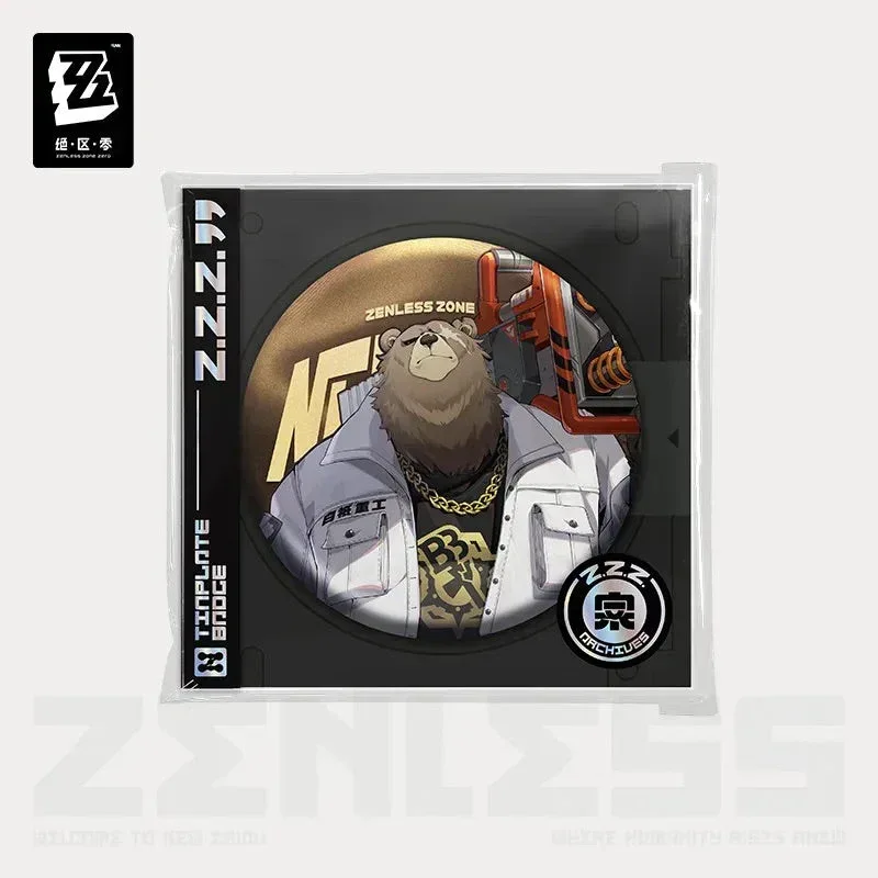 Zenless Zone Zero Artwork Series Belobog Heavy Industries Tinplate Badge - Image 3