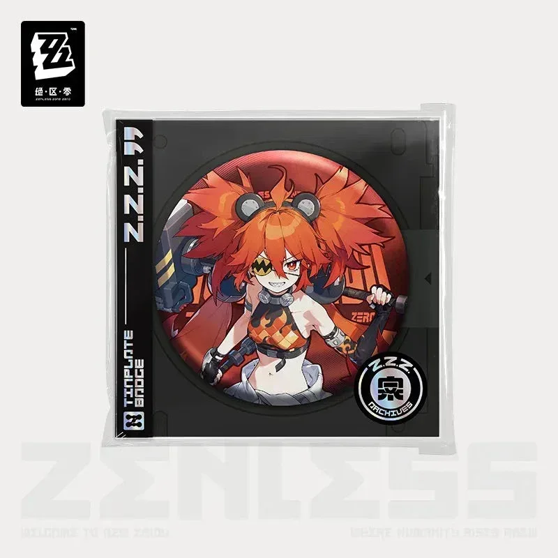 Zenless Zone Zero Artwork Series Belobog Heavy Industries Tinplate Badge - Image 4