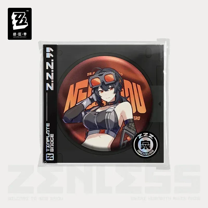 Zenless Zone Zero Artwork Series Belobog Heavy Industries Tinplate Badge - Image 5