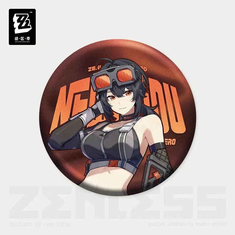 Zenless Zone Zero Artwork Series Belobog Heavy Industries Tinplate Badge - Image 9