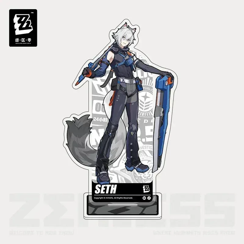 Zenless Zone Zero Artwork Series Criminal Investigation Special Response Team Acrylic Stand - Image 4
