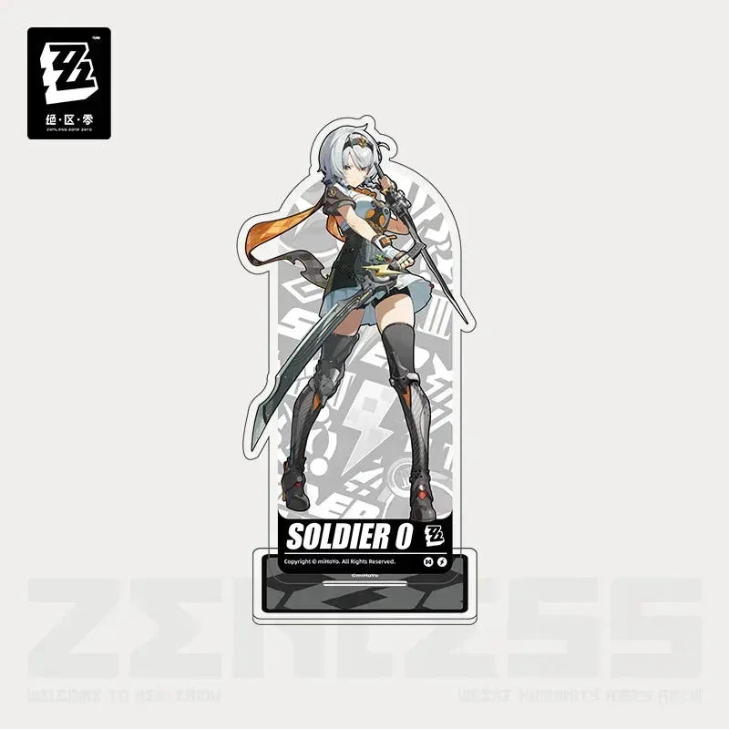 Zenless Zone Zero Artwork Series Faction Unknown Acrylic Stand - Image 3