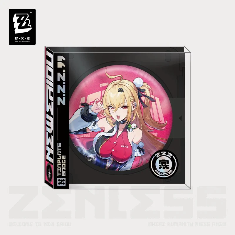 Zenless Zone Zero Artwork Series Metropolitan Order Division Tinplate Badge
