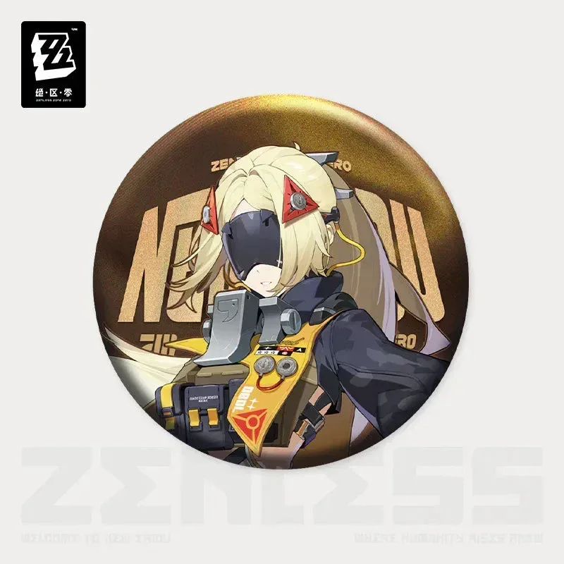 Zenless Zone Zero Artwork Series Obol Squad Tinplate Badge - Image 6