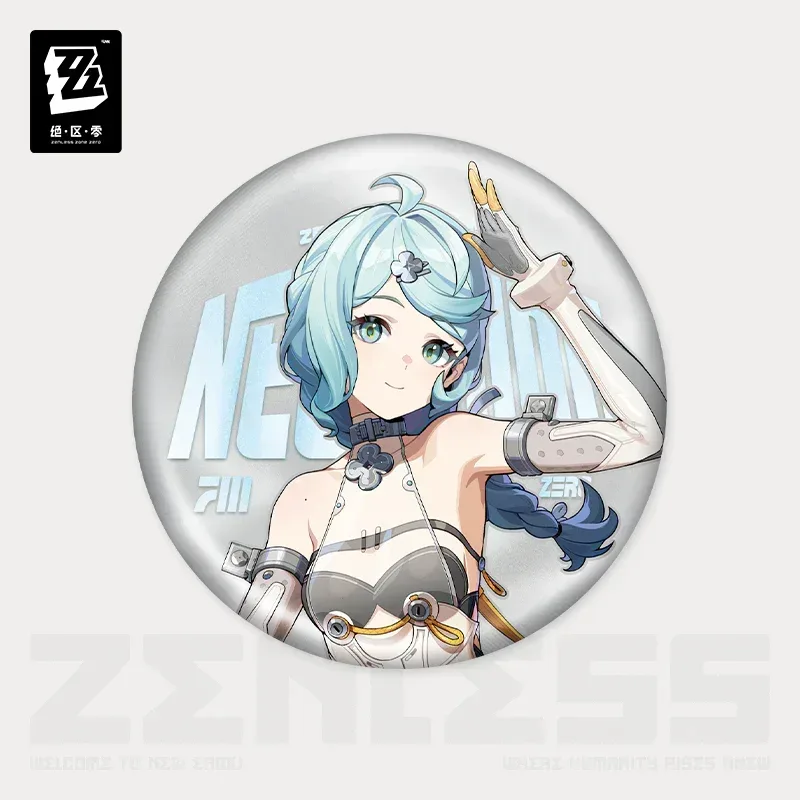 Zenless Zone Zero Artwork Series Obol Squad Tinplate Badge - Image 7