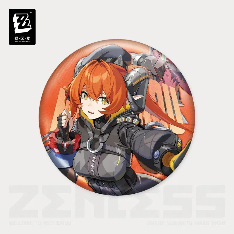 Zenless Zone Zero Artwork Series Obol Squad Tinplate Badge - Image 8