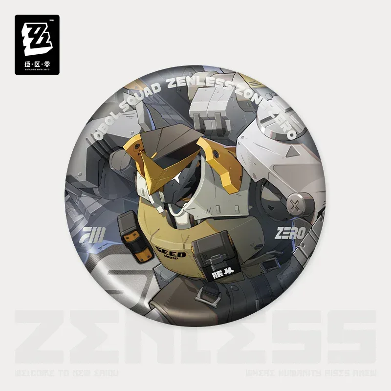 Zenless Zone Zero Artwork Series Obol Squad Tinplate Badge - Image 9