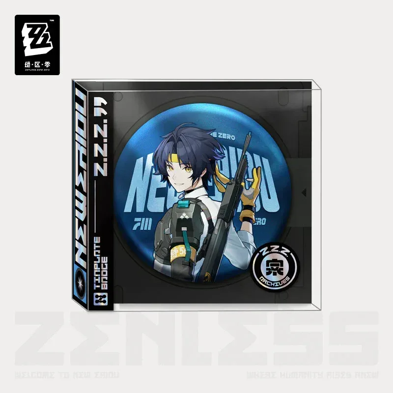 Zenless Zone Zero Artwork Series Section 6 Tinplate Badge - Image 3