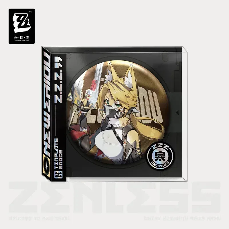 Zenless Zone Zero Artwork Series Sons of Calydon Tinplate Badge