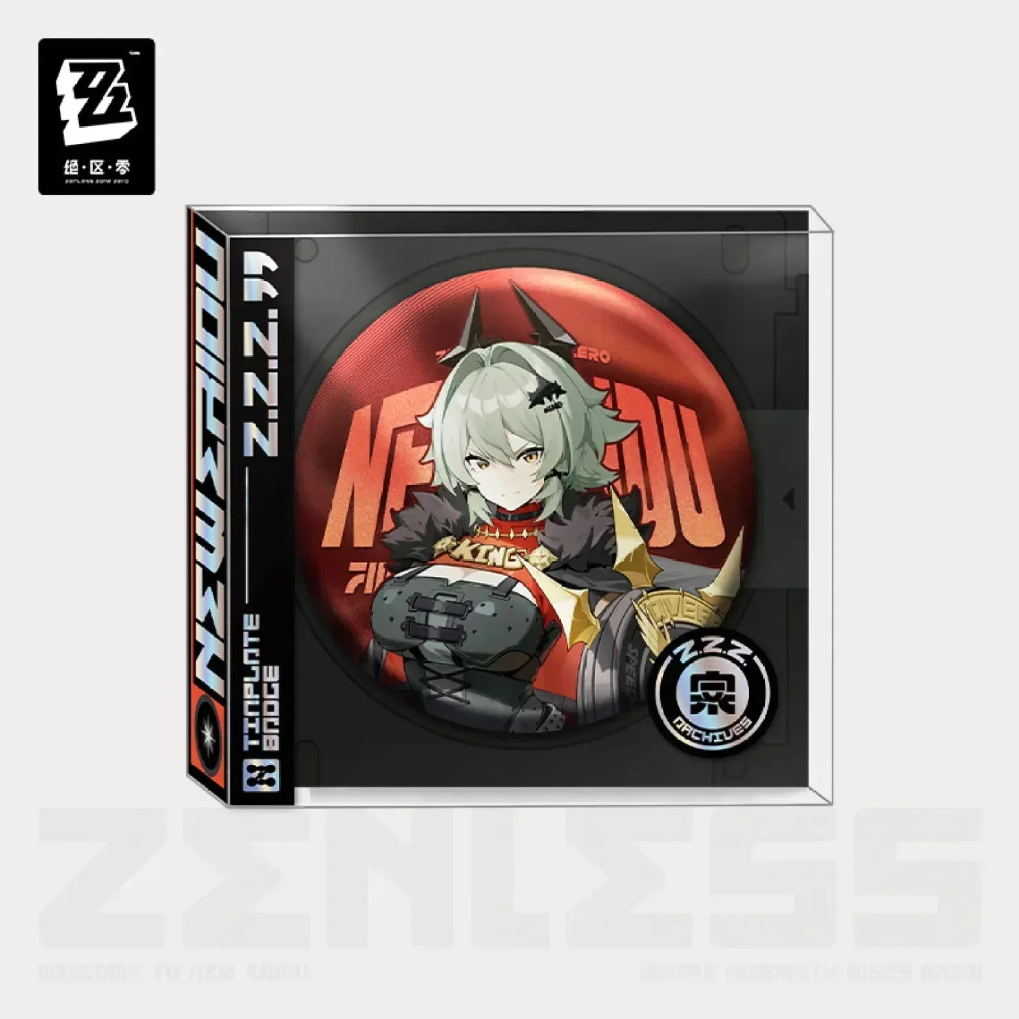 Zenless Zone Zero Artwork Series Sons of Calydon Tinplate Badge - Image 3
