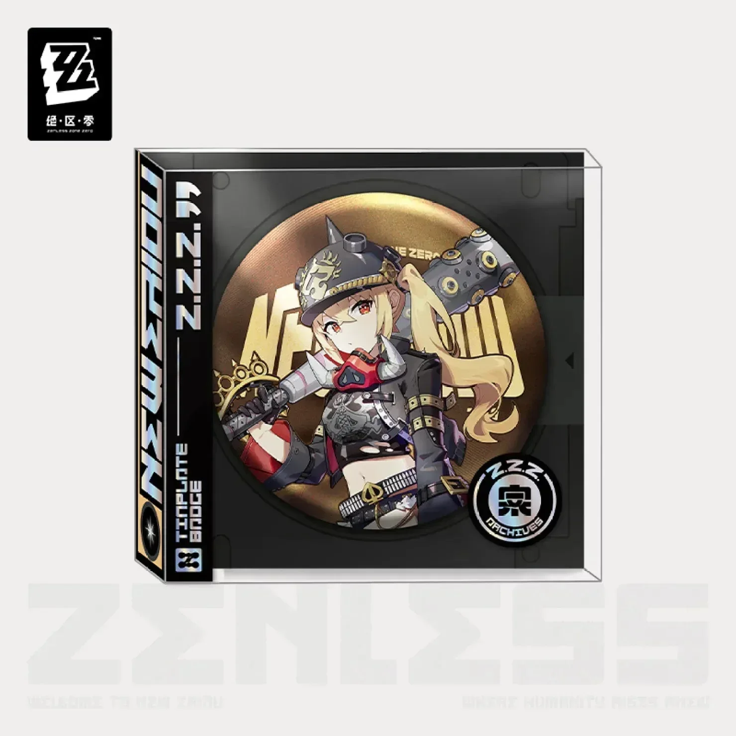 Zenless Zone Zero Artwork Series Sons of Calydon Tinplate Badge - Image 6