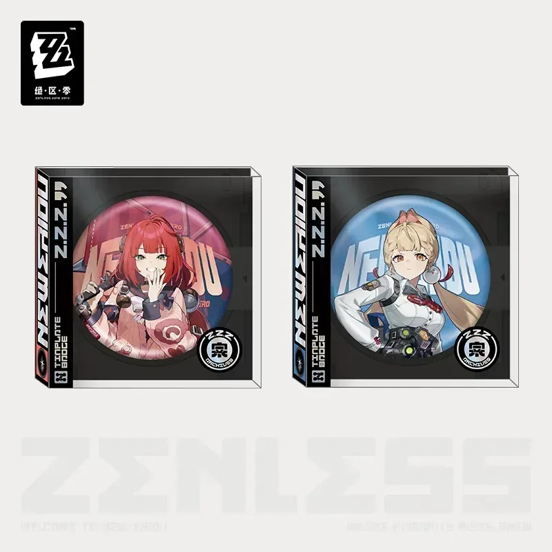 Zenless Zone Zero Artwork Series Tinplate Badge Spook Shack - Image 2