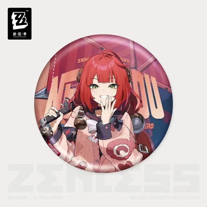 Zenless Zone Zero Artwork Series Tinplate Badge Spook Shack - Image 6
