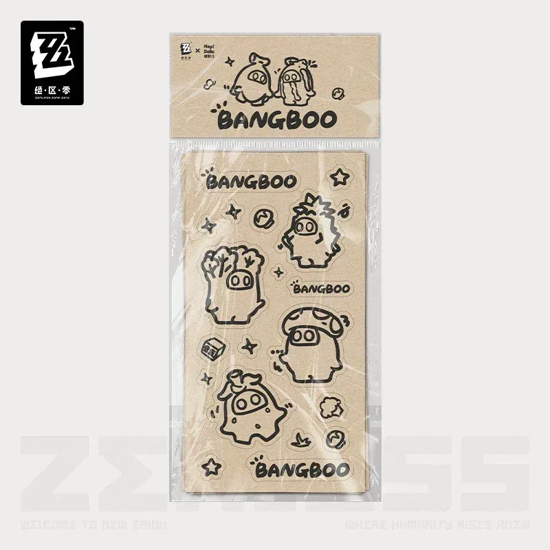 Zenless Zone Zero Bangboo Garden Kingdom Series Sticker Set (Not For Sale)