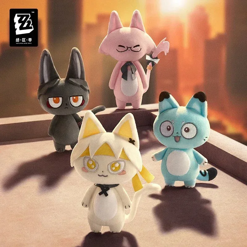 Zenless Zone Zero Cat Moments Series H.S.O.S.6 Plush Keychain