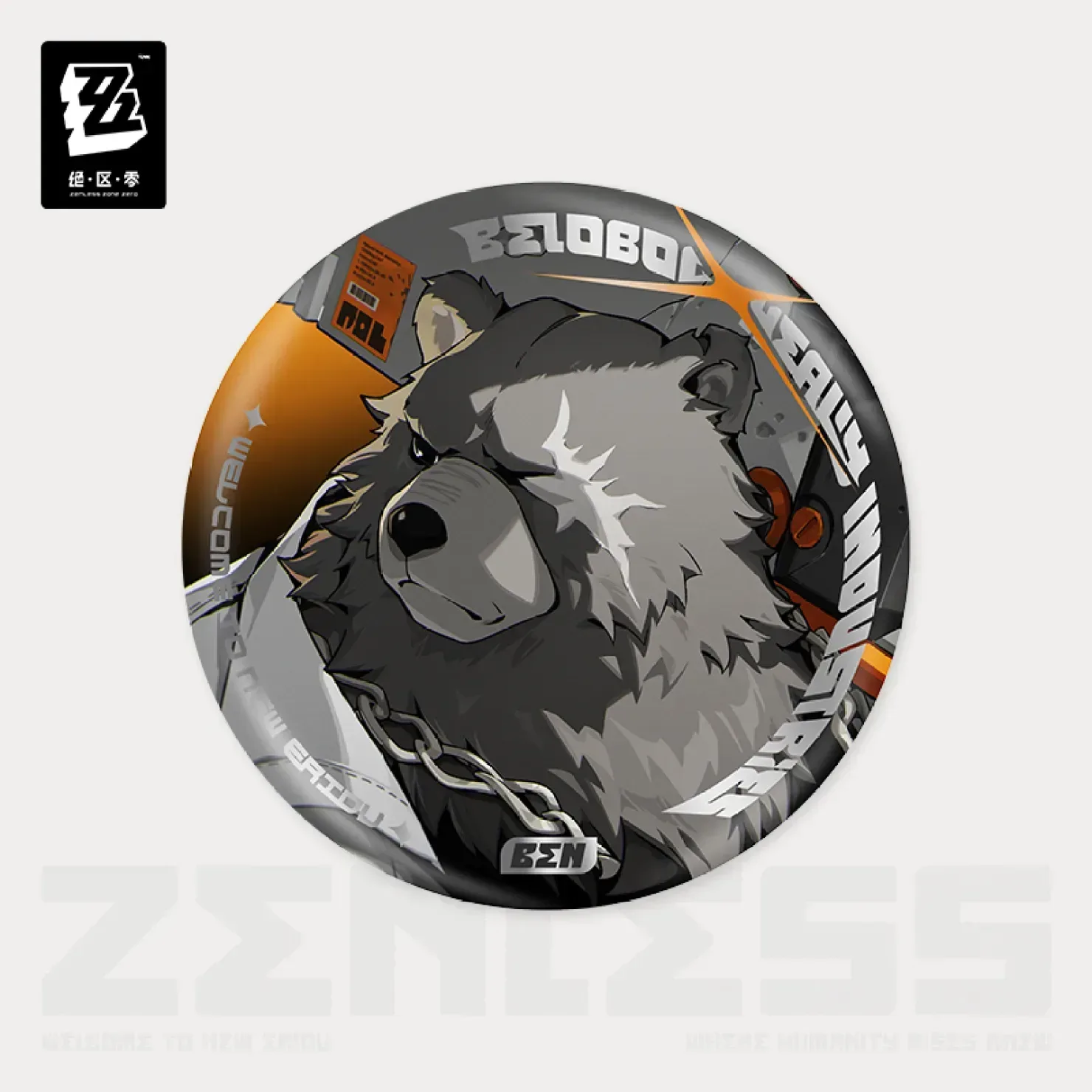 Zenless Zone Zero Cinema Series Reflective Badge Belobog Heavy Industries - Image 12