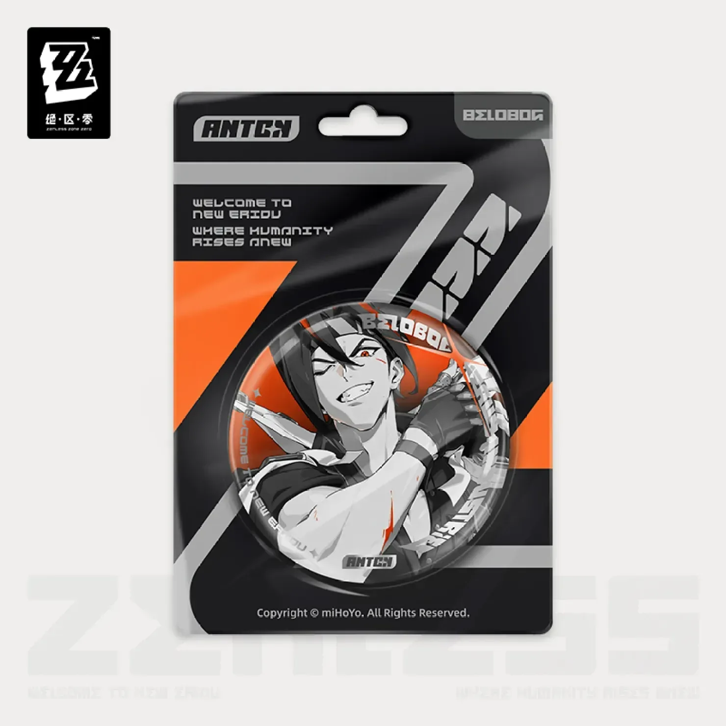 Zenless Zone Zero Cinema Series Reflective Badge Belobog Heavy Industries - Image 3