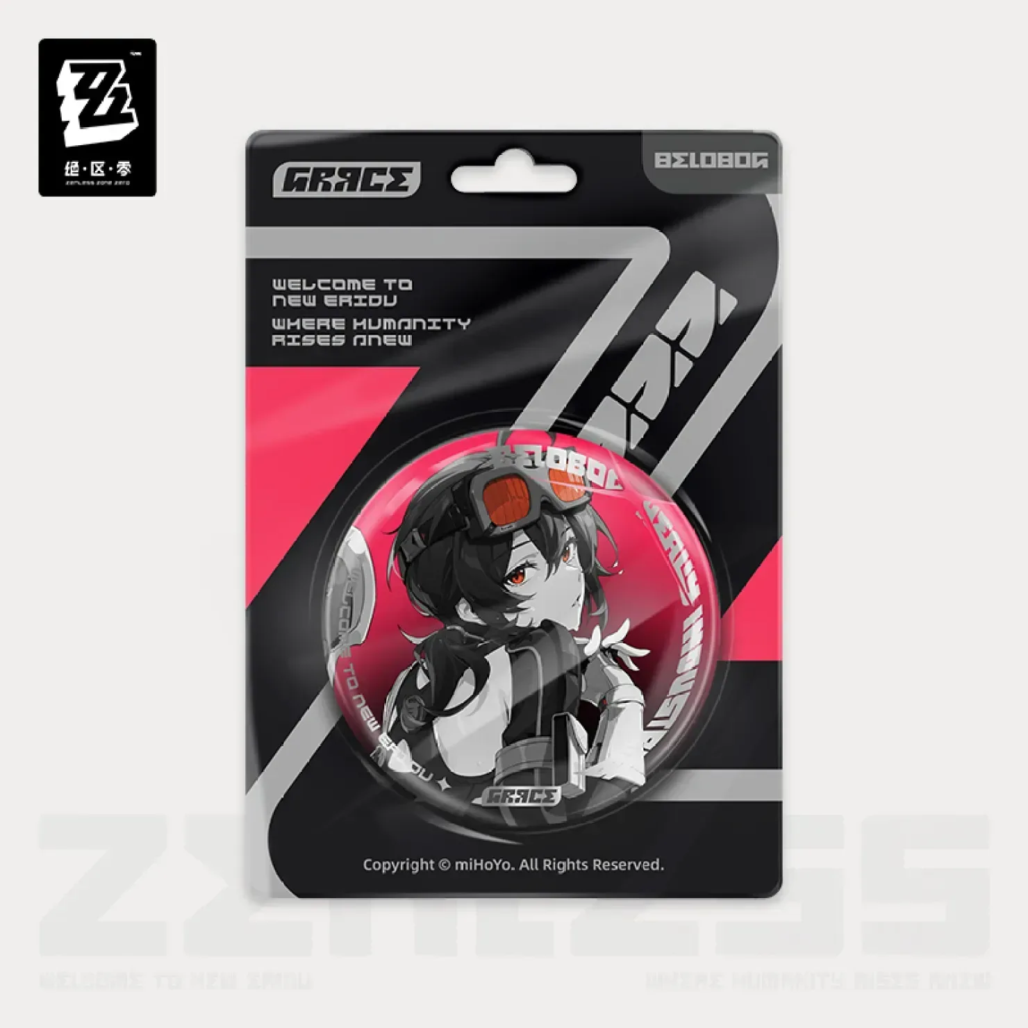 Zenless Zone Zero Cinema Series Reflective Badge Belobog Heavy Industries - Image 5
