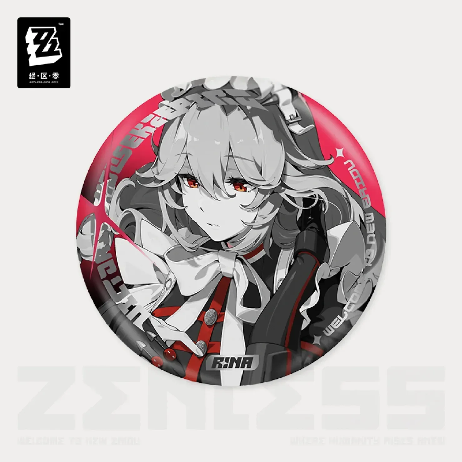 Zenless Zone Zero Cinema Series Reflective Badge Victoria Housekeeping Co. - Image 8