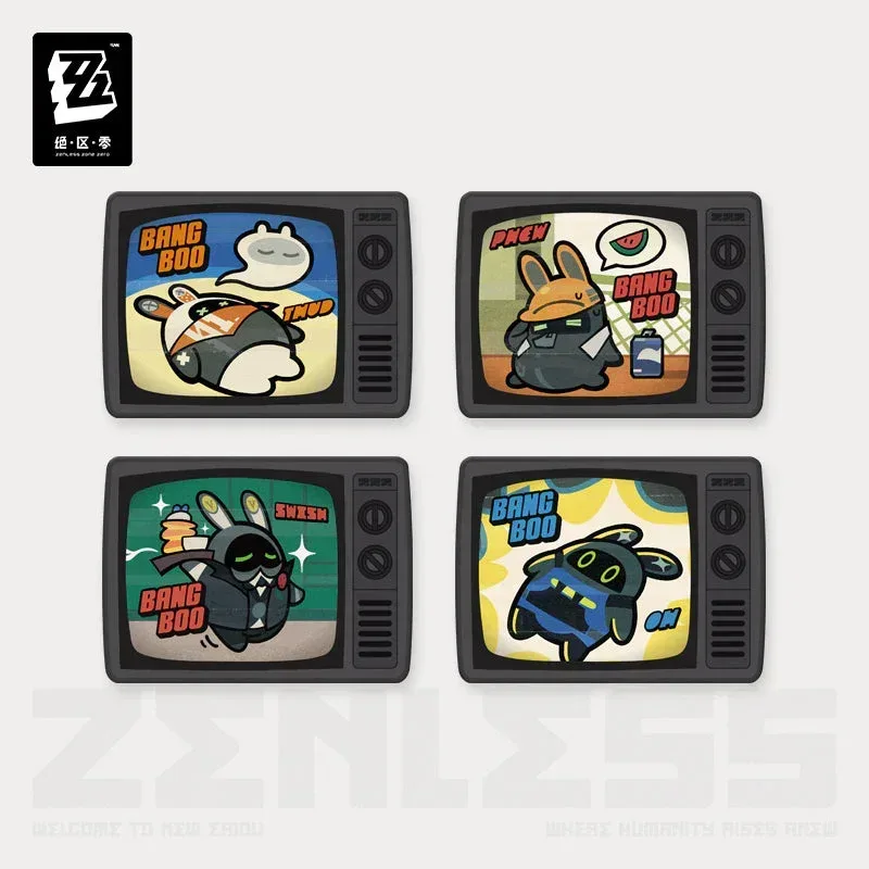 Zenless Zone Zero En-Nah Stroll Series Bangboo Cork Coasters (Not For Sale)