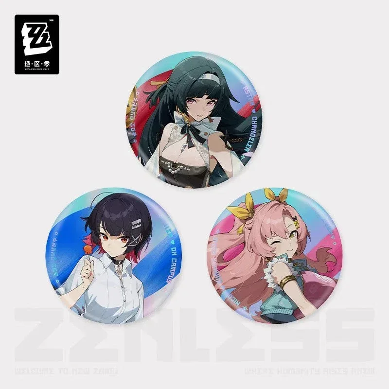 Zenless Zone Zero Eridu Fashion Series Tinplate Badge - Image 2