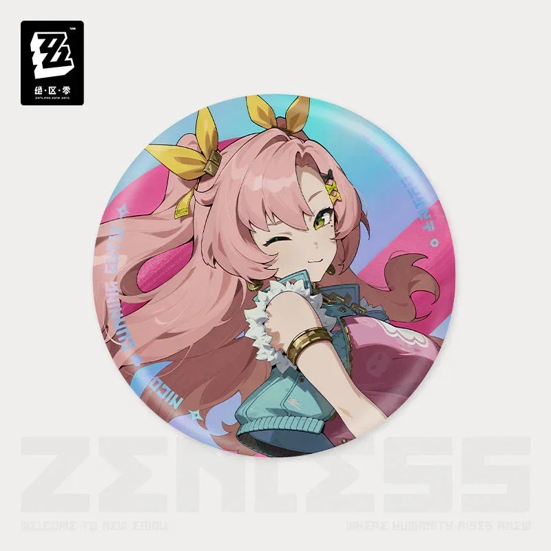 Zenless Zone Zero Eridu Fashion Series Tinplate Badge - Image 6