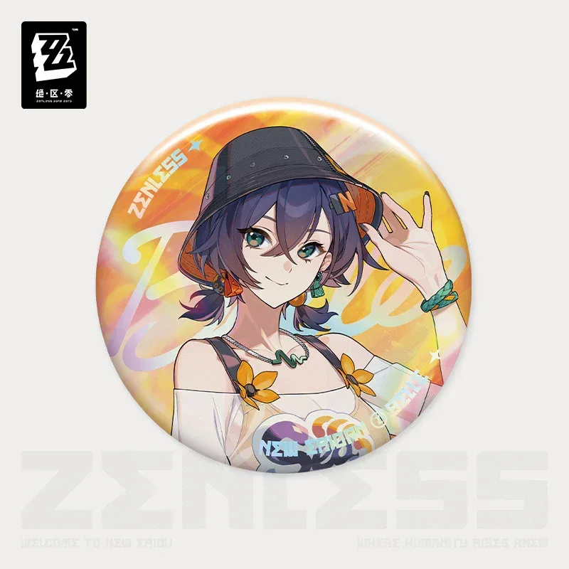 Zenless Zone Zero Eridu Fashion Series Vol.3 Tinplate Badge - Image 2
