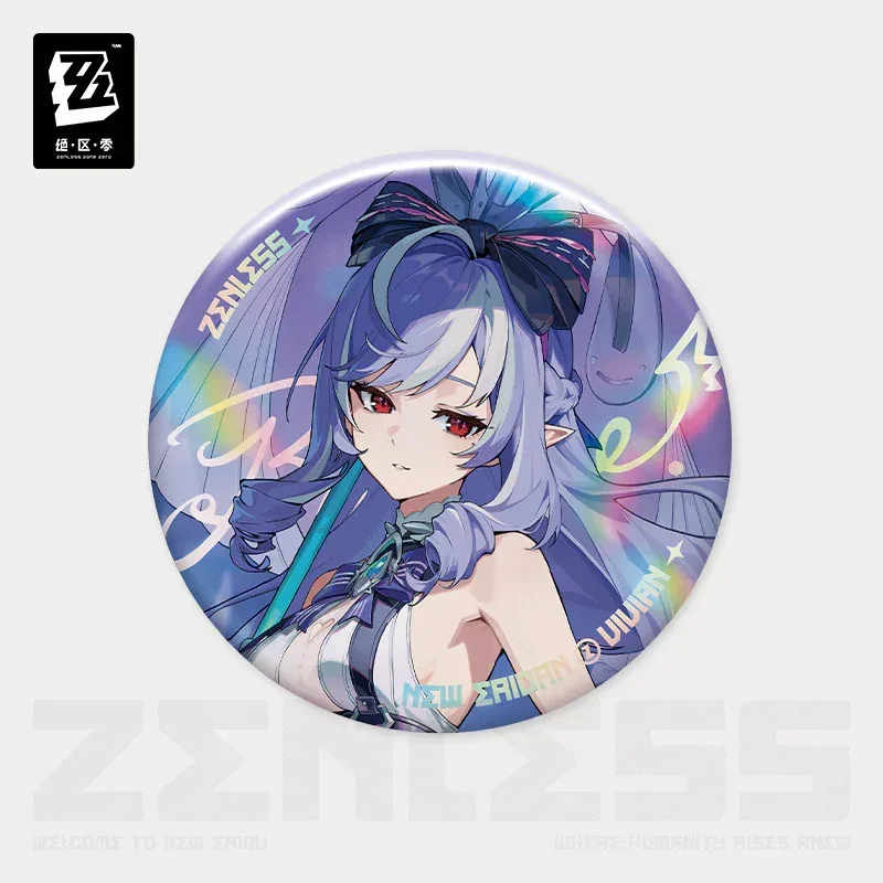Zenless Zone Zero Eridu Fashion Series Vol.3 Tinplate Badge - Image 3