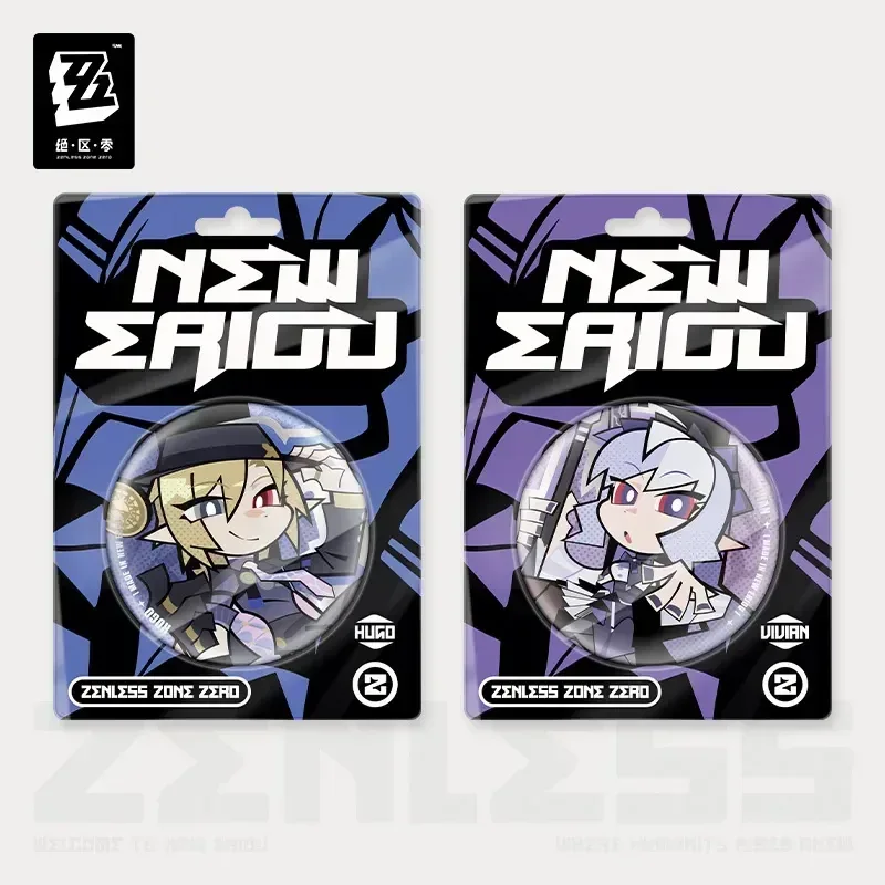 Zenless Zone Zero Eridu Series Mockingbird Chibi Tinplate Badge