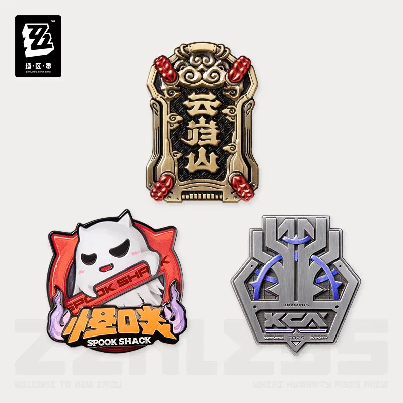 Zenless Zone Zero Faction Series Metal Badge Vol.4
