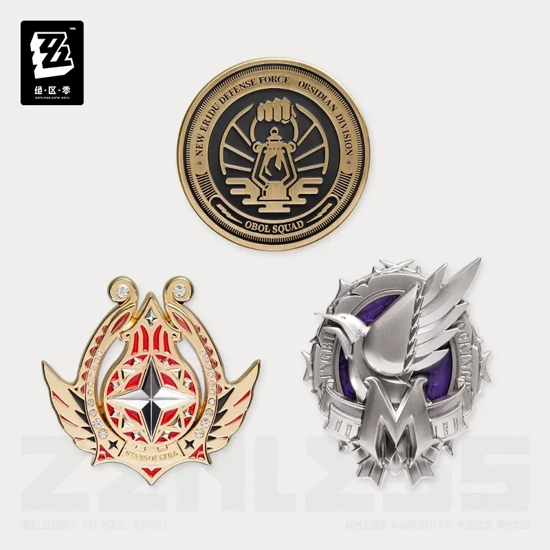 Zenless Zone Zero Factions Series Metal Badge Vol.3
