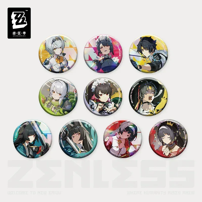 Zenless Zone Zero Inter-Knot Series Tinplate Badge Mystery Box Vol.1 - Image 6
