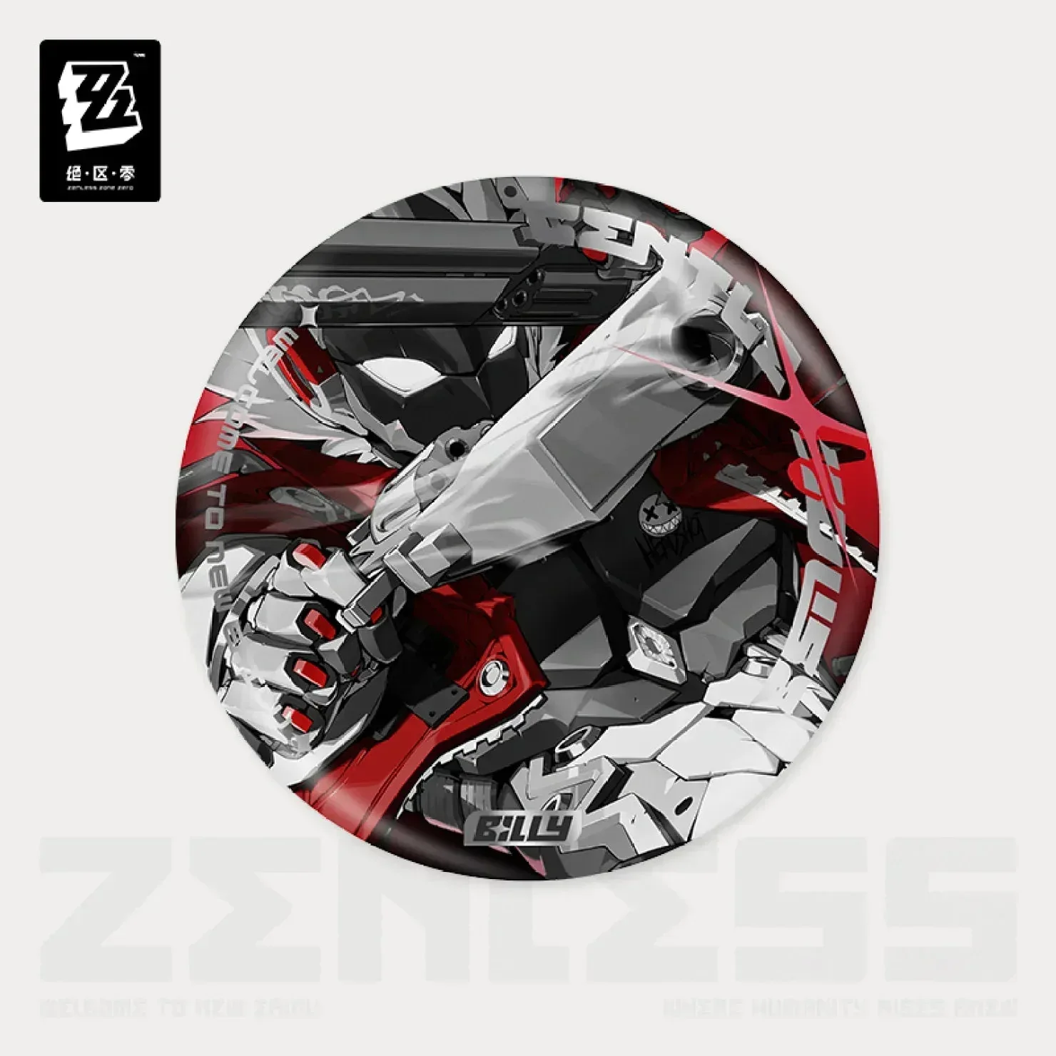 Zenless Zone Zero Mindscape Cinema Series Cunning Hares Reflective Badge - Image 7
