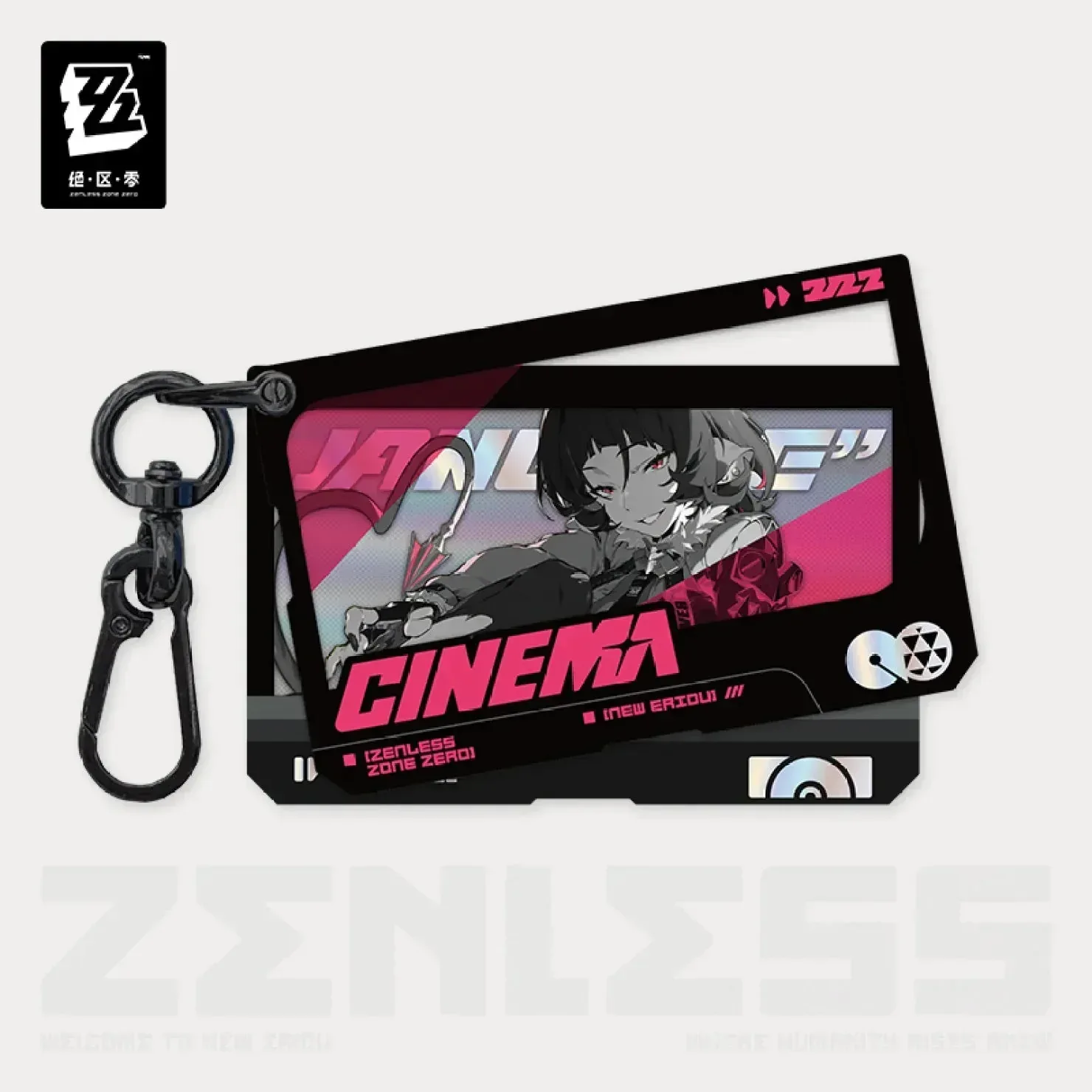 Zenless Zone Zero Mindscape Cinema Series Faction Unknown Duo Acrylic Pendant - Image 3