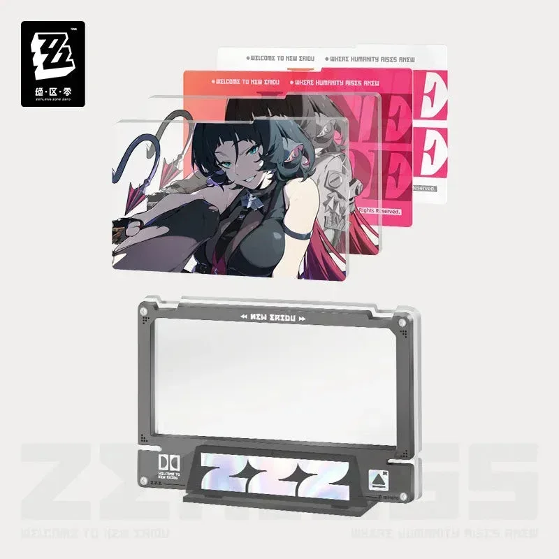 Zenless Zone Zero Mindscape Cinema Series Faction Unknown Framed Acrylic Insert Set - Image 3