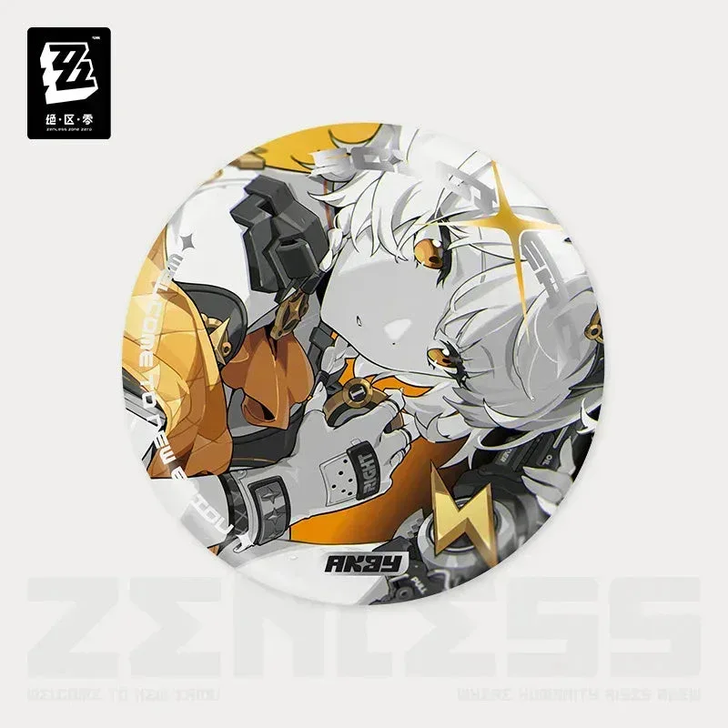 Zenless Zone Zero Mindscape Cinema Series Faction Unknown Reflective Badge - Image 3