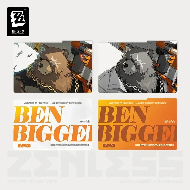 Zenless Zone Zero Mindscape Cinema Series Framed Acrylic Insert Set Belobog Heavy Industries - Image 3