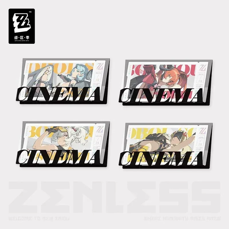 Zenless Zone Zero Mindscape Cinema Series Obol Squad Collection Cardboard Set