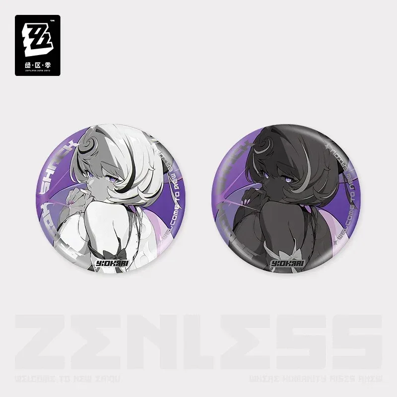 Zenless Zone Zero Mindscape Cinema Series Reflective Badge Spook Shack