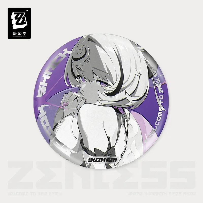 Zenless Zone Zero Mindscape Cinema Series Reflective Badge Spook Shack - Image 13