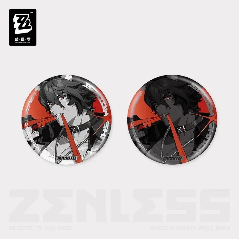 Zenless Zone Zero Mindscape Cinema Series Reflective Badge Spook Shack - Image 3