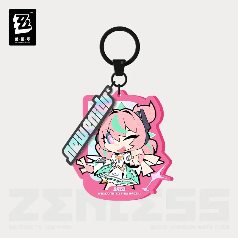 Zenless Zone Zero New Eridu Series Angels of Delusion Chibi Acrylic Keychain - Image 4