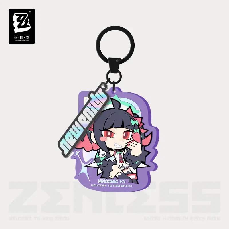 Zenless Zone Zero New Eridu Series Angels of Delusion Chibi Acrylic Keychain - Image 5