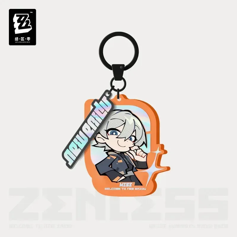Zenless Zone Zero New Eridu Series Proxies Chibi Acrylic Pendant - Image 2