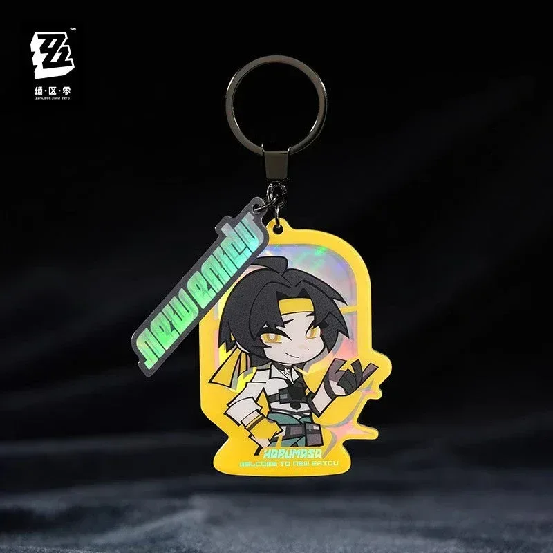 Zenless Zone Zero New Eridu Series Section 6 Chibi Acrylic Keychain - Image 2