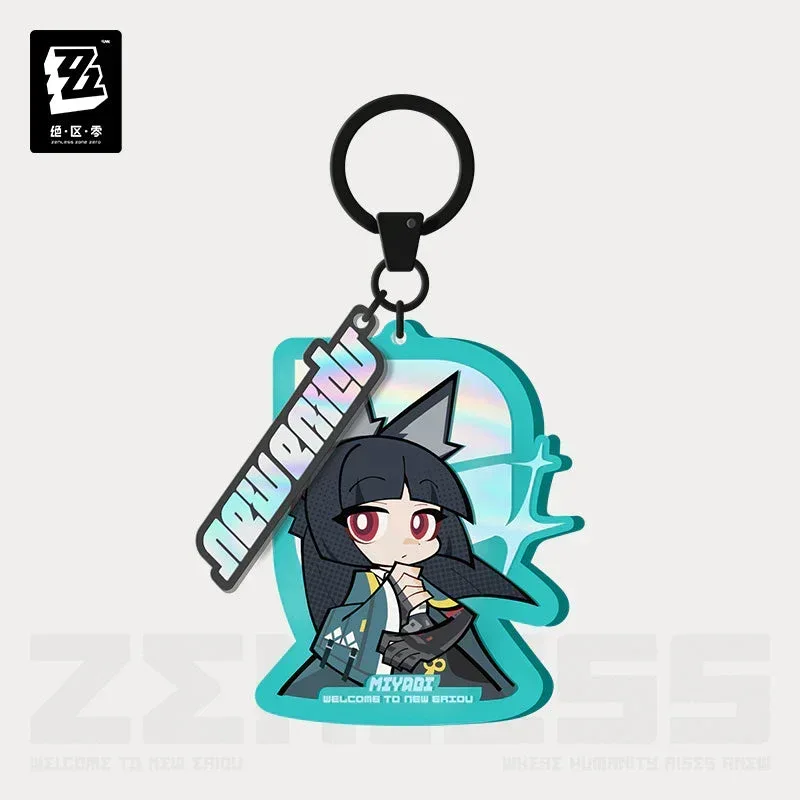 Zenless Zone Zero New Eridu Series Section 6 Chibi Acrylic Keychain - Image 4