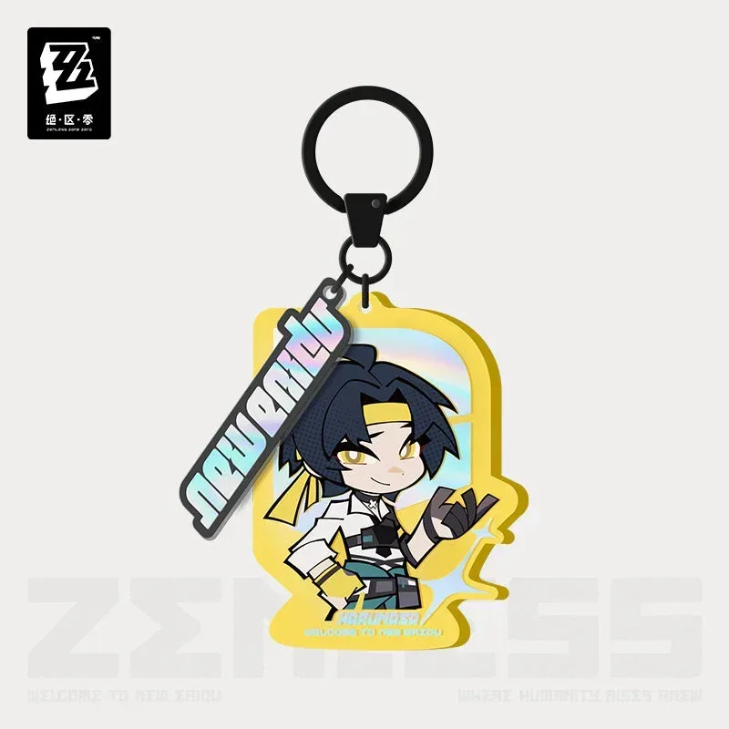 Zenless Zone Zero New Eridu Series Section 6 Chibi Acrylic Keychain - Image 5