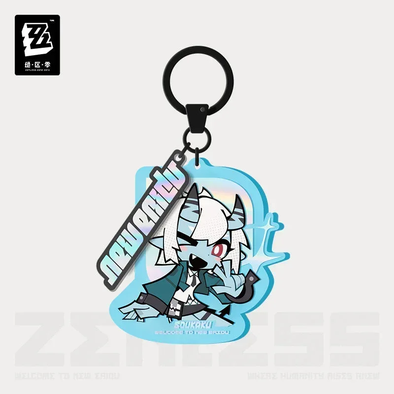 Zenless Zone Zero New Eridu Series Section 6 Chibi Acrylic Keychain - Image 6