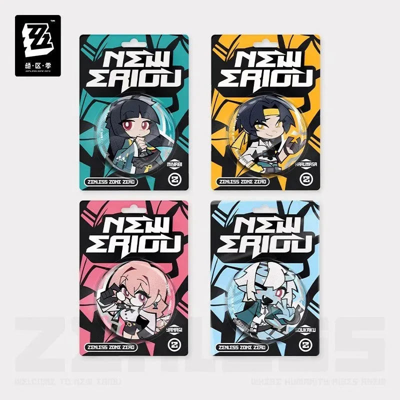 Zenless Zone Zero New Eridu Series Section 6 Chibi Badge - Image 3